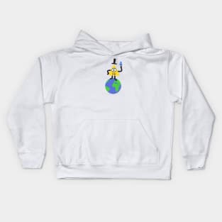 Happy Bill Cipher Kids Hoodie